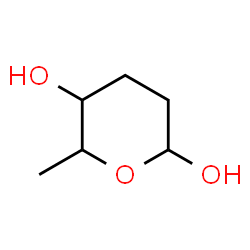 ChemSpider 2D Image | 6-Methyltetrahydro-2H-pyran-2,5-diol | C6H12O3