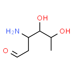ChemSpider 2D Image | 3-Amino-2,3,6-trideoxyhexose | C6H13NO3
