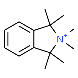 ChemSpider 2D Image | 1,1,2,2,3,3-Hexamethyl-2,3-dihydro-1H-isoindolium | C14H22N