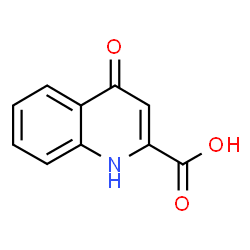ChemSpider 2D Image | Kynurenic acid | C10H7NO3