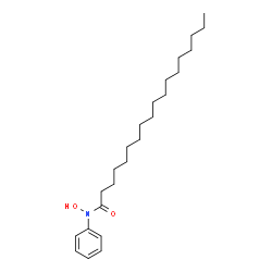 ChemSpider 2D Image | N-Hydroxy-N-phenyloctadecanamide | C24H41NO2