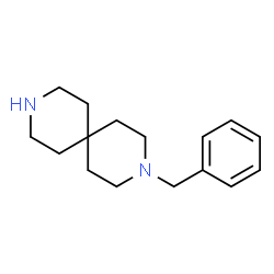 ChemSpider 2D Image | 3-Benzyl-3,9-diazaspiro[5.5]undecane | C16H24N2