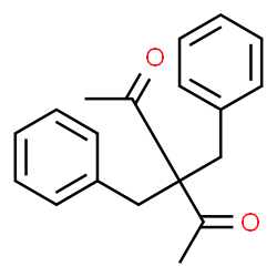 ChemSpider 2D Image | 3,3-Dibenzyl-2,4-pentanedione | C19H20O2