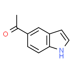 ChemSpider 2D Image | 5-acetylindole | C10H9NO