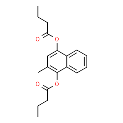 ChemSpider 2D Image | menadiol dibutyrate | C19H22O4