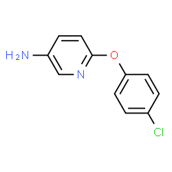 ChemSpider 2D Image | 6-(4-Chlorophenoxy)-3-pyridinamine | C11H9ClN2O