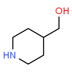 ChemSpider 2D Image | 4-Piperidinylmethanol | C6H13NO