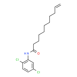 ChemSpider 2D Image | N-(2,5-Dichlorophenyl)-10-undecenamide | C17H23Cl2NO