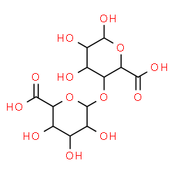 ChemSpider 2D Image | 4-O-Hexopyranuronosylhexopyranuronic acid | C12H18O13
