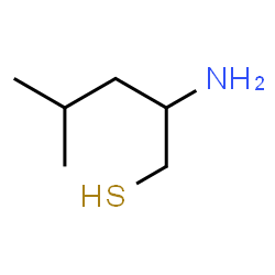 ChemSpider 2D Image | 2-Amino-4-methyl-1-pentanethiol | C6H15NS