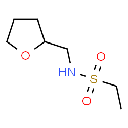 ChemSpider 2D Image | N-(Tetrahydro-2-furanylmethyl)ethanesulfonamide | C7H15NO3S