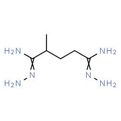 ChemSpider 2D Image | 2-Methylpentanedihydrazonamide | C6H16N6