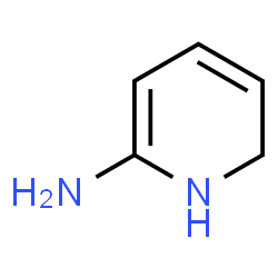 ChemSpider 2D Image | 1,6-Dihydro-2-pyridinamine | C5H8N2
