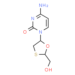 ChemSpider 2D Image | Lamivudine | C8H11N3O3S