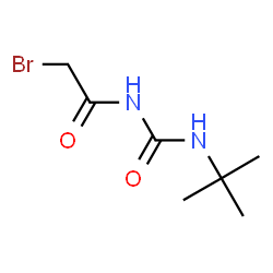ChemSpider 2D Image | 2-Bromo-N-[(2-methyl-2-propanyl)carbamoyl]acetamide | C7H13BrN2O2