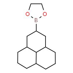 ChemSpider 2D Image | 2-(Dodecahydro-1H-phenalen-2-yl)-1,3,2-dioxaborolane | C15H25BO2