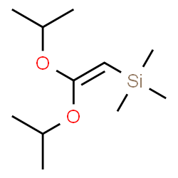 ChemSpider 2D Image | (2,2-Diisopropoxyvinyl)(trimethyl)silane | C11H24O2Si
