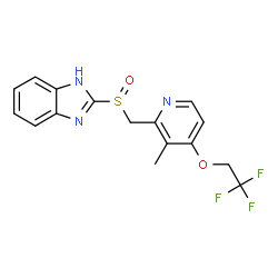ChemSpider 2D Image | Lansoprazole | C16H14F3N3O2S