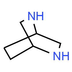 ChemSpider 2D Image | 2,5-Diazabicyclo[2.2.2]octane | C6H12N2