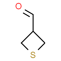 ChemSpider 2D Image | 3-Thietanecarbaldehyde | C4H6OS