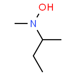 ChemSpider 2D Image | N-Hydroxy-N-methyl-2-butanamine | C5H13NO
