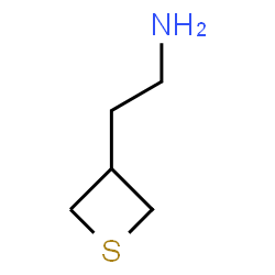 ChemSpider 2D Image | 2-(3-Thietanyl)ethanamine | C5H11NS