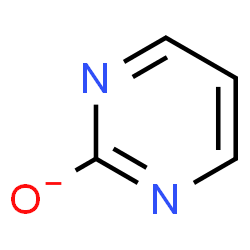 ChemSpider 2D Image | 2-Pyrimidinolate | C4H3N2O