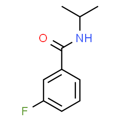 ChemSpider 2D Image | 3-Fluoro-N-isopropylbenzamide | C10H12FNO