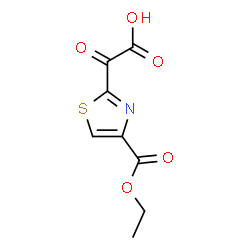 ChemSpider 2D Image | [4-(Ethoxycarbonyl)-1,3-thiazol-2-yl](oxo)acetic acid | C8H7NO5S