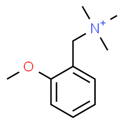 ChemSpider 2D Image | (2-Methoxyphenyl)-N,N,N-trimethylmethanaminium | C11H18NO