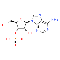 ChemSpider 2D Image | 3'-Adenylic acid | C10H14N5O7P