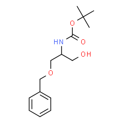 ChemSpider 2D Image | 2-Methyl-2-propanyl [1-(benzyloxy)-3-hydroxy-2-propanyl]carbamate | C15H23NO4