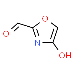ChemSpider 2D Image | 4-Hydroxy-1,3-oxazole-2-carbaldehyde | C4H3NO3