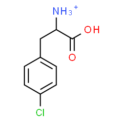 ChemSpider 2D Image | 1-Carboxy-2-(4-chlorophenyl)ethanaminium | C9H11ClNO2