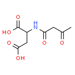 ChemSpider 2D Image | N-Acetoacetylaspartic acid | C8H11NO6