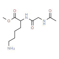 ChemSpider 2D Image | Methyl N-acetylglycyllysinate | C11H21N3O4