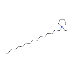 ChemSpider 2D Image | 1-Ethyl-1-hexadecylpyrrolidinium | C22H46N