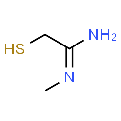ChemSpider 2D Image | (1E)-N'-Methyl-2-sulfanylethanimidamide | C3H8N2S