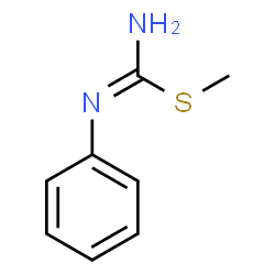 ChemSpider 2D Image | Methyl N'-phenylcarbamimidothioate | C8H10N2S