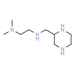 ChemSpider 2D Image | N,N-Dimethyl-N'-(2-piperazinylmethyl)-1,2-ethanediamine | C9H22N4