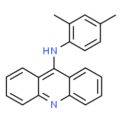 ChemSpider 2D Image | N-(2,4-Dimethylphenyl)-9-acridinamine | C21H18N2