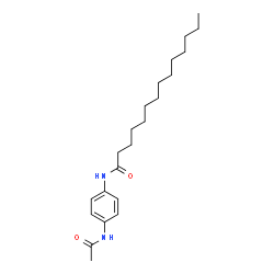 ChemSpider 2D Image | N-(4-Acetamidophenyl)tetradecanamide | C22H36N2O2