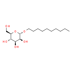 ChemSpider 2D Image | Decyl alpha-D-mannopyranoside | C16H32O6