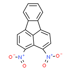 ChemSpider 2D Image | 3,4-Dinitrofluoranthene | C16H8N2O4