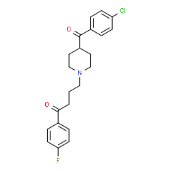 ChemSpider 2D Image | Cloroperone | C22H23ClFNO2