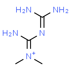 ChemSpider 2D Image | N,N-dimethylbiguanidium | C4H12N5