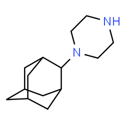 ChemSpider 2D Image | 1-(Adamantan-2-yl)piperazine | C14H24N2