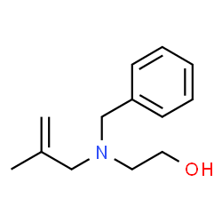 ChemSpider 2D Image | 2-(Benzyl(2-methylallyl)amino)ethanol | C13H19NO