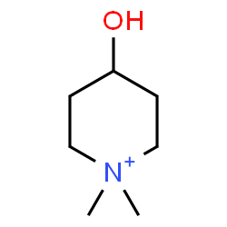 ChemSpider 2D Image | 4-Hydroxy-1,1-dimethylpiperidinium | C7H16NO