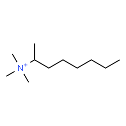 ChemSpider 2D Image | N,N,N-Trimethyl-2-octanaminium | C11H26N